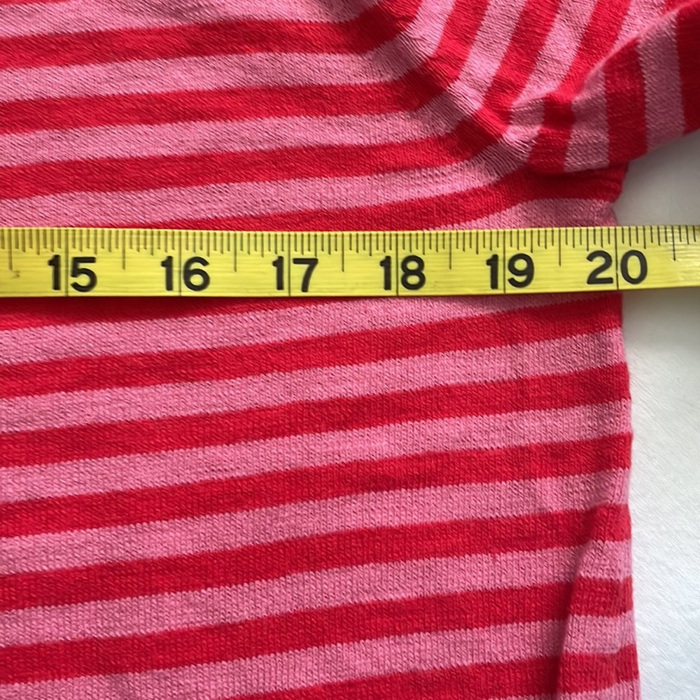 J. Crew Pink Bell Sleeve Sweater Top - Picture 7 of 7